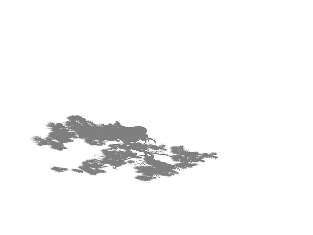 e Model - Taoist comprehension scene - Pine 04 01 3D model_5