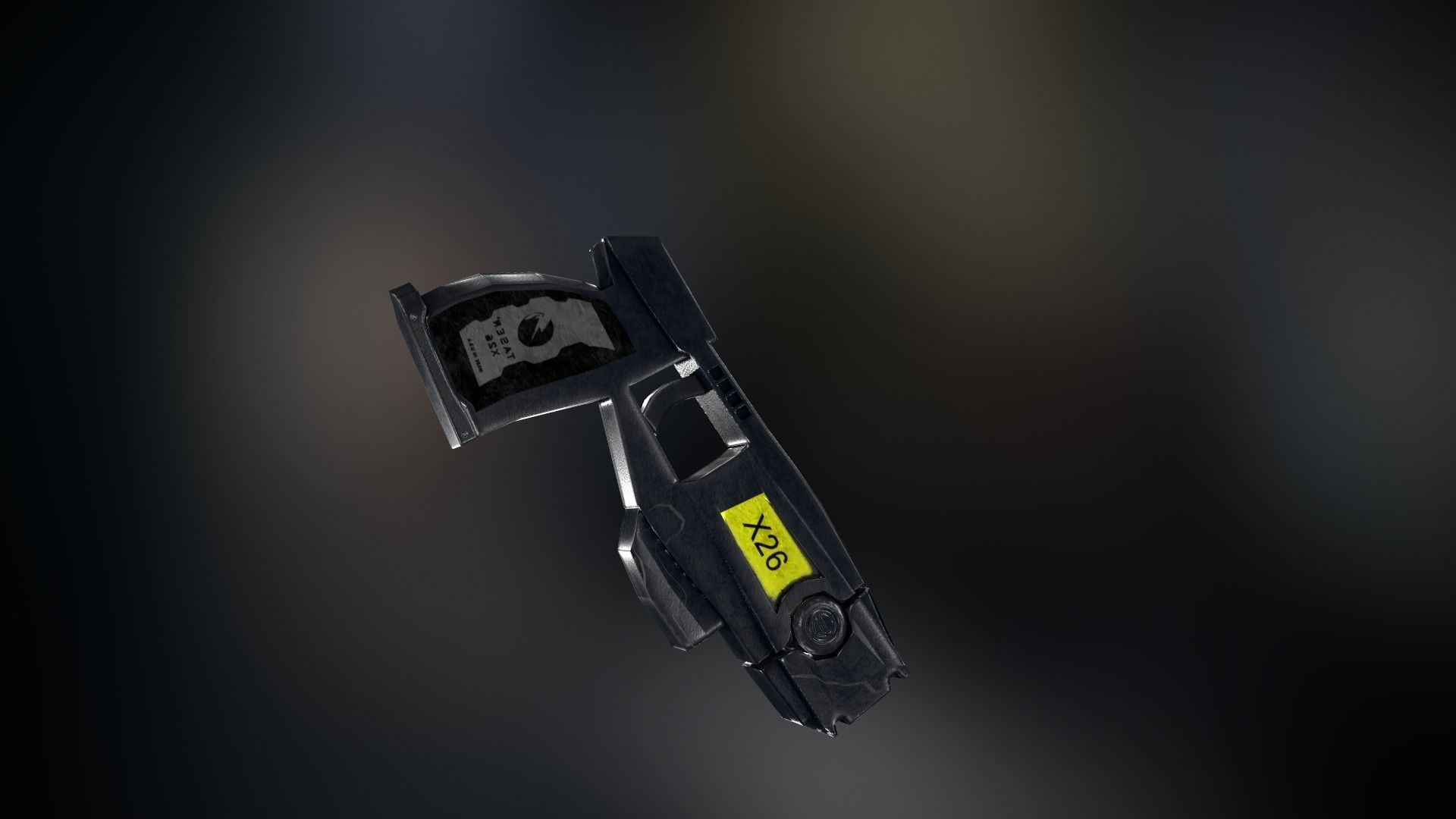 Police Officer Equipment Low-poly 3D model_32