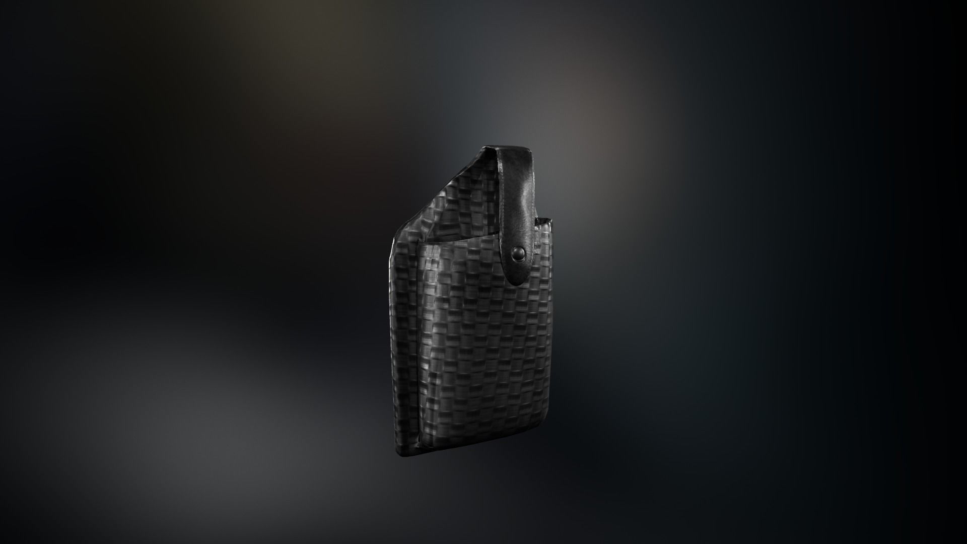 Police Officer Equipment Low-poly 3D model_23