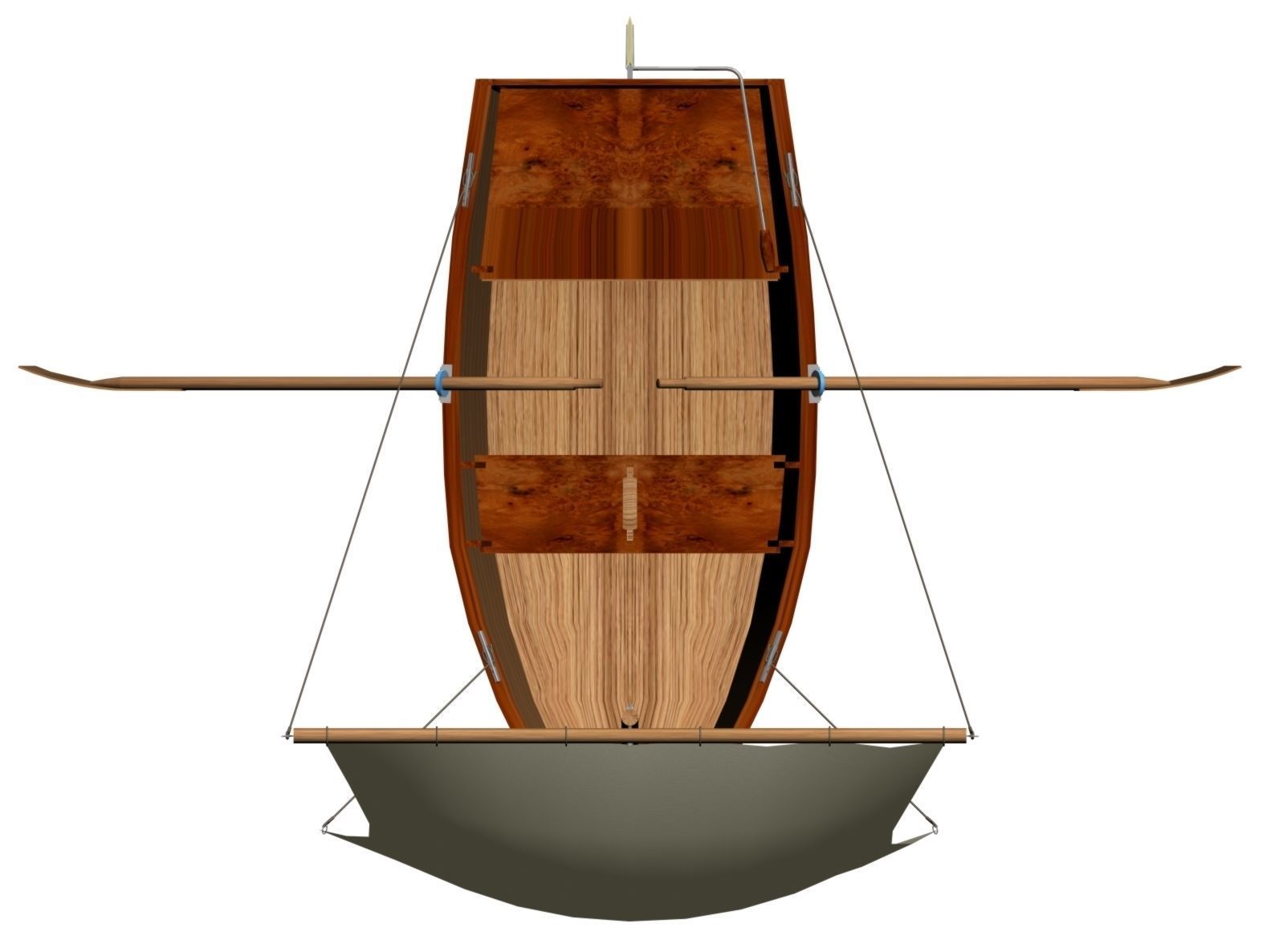 Multipurpose dinky dinghy 3D model_3