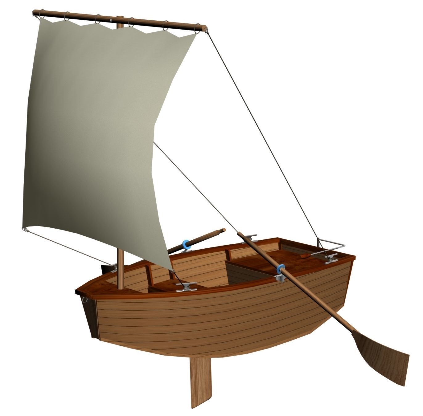 Multipurpose dinky dinghy 3D model_1