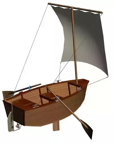 Multipurpose dinky dinghy 3D model