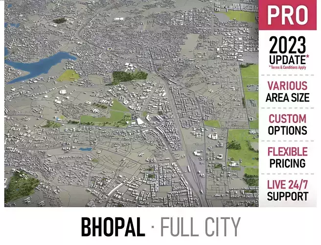 Bhopal - 3D City Model