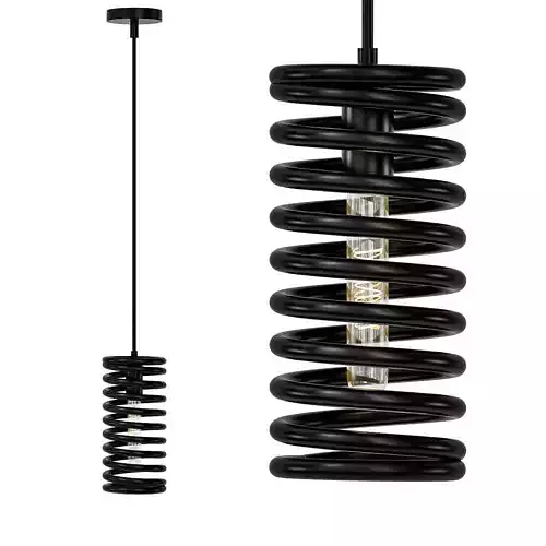 LUSSOLE spiral spring hanging