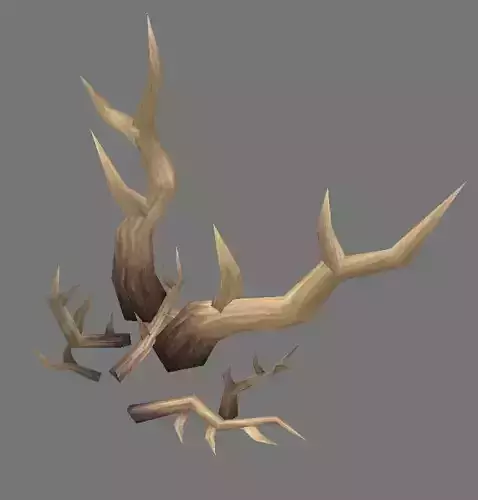 Game Model Arena - antlers  Weapon Rack 01