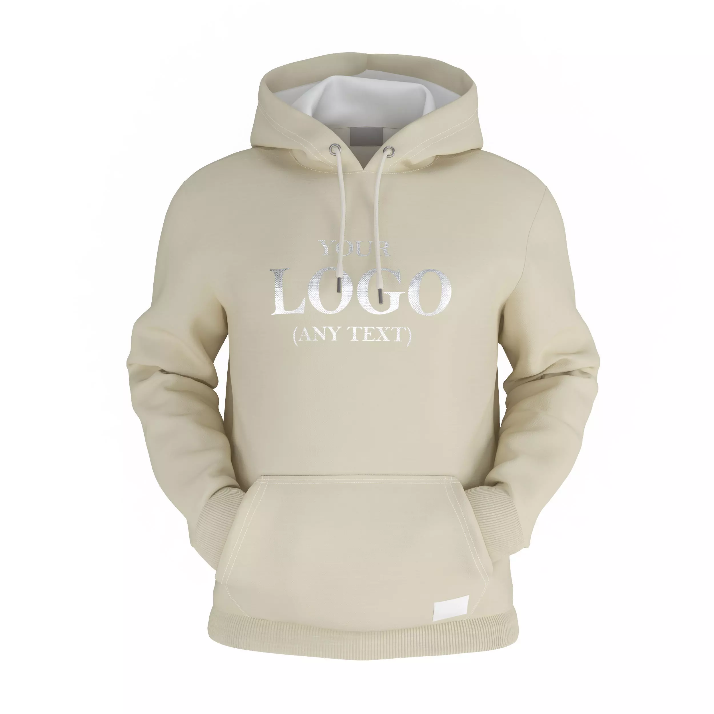 Hoodie 3D Model mockup 3D model_0