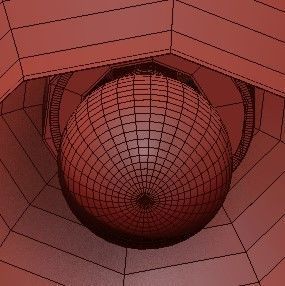 WUNDERLICHT three pendant lights in brass and clear glass 3D model_3