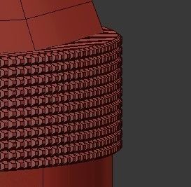 WUNDERLICHT three pendant lights in brass and clear glass 3D model_2