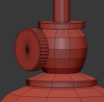 WUNDERLICHT three pendant lights in brass and clear glass 3D model_1