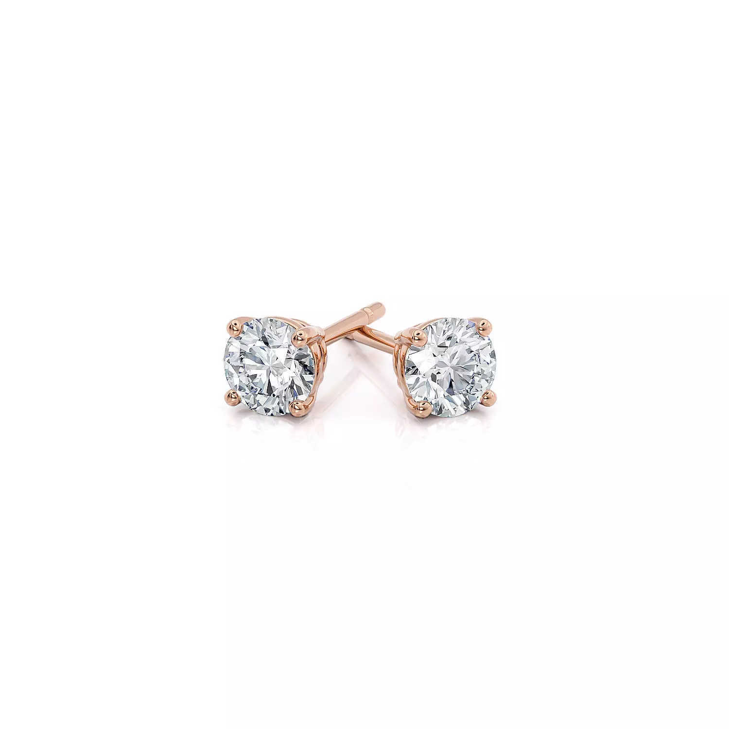 Jewelry Earring Studs 3 sizes of stone classic 3D print model_0