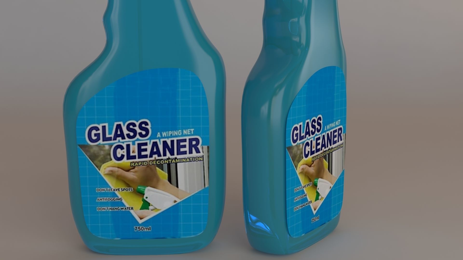 Cleaner Spray 3D model_3