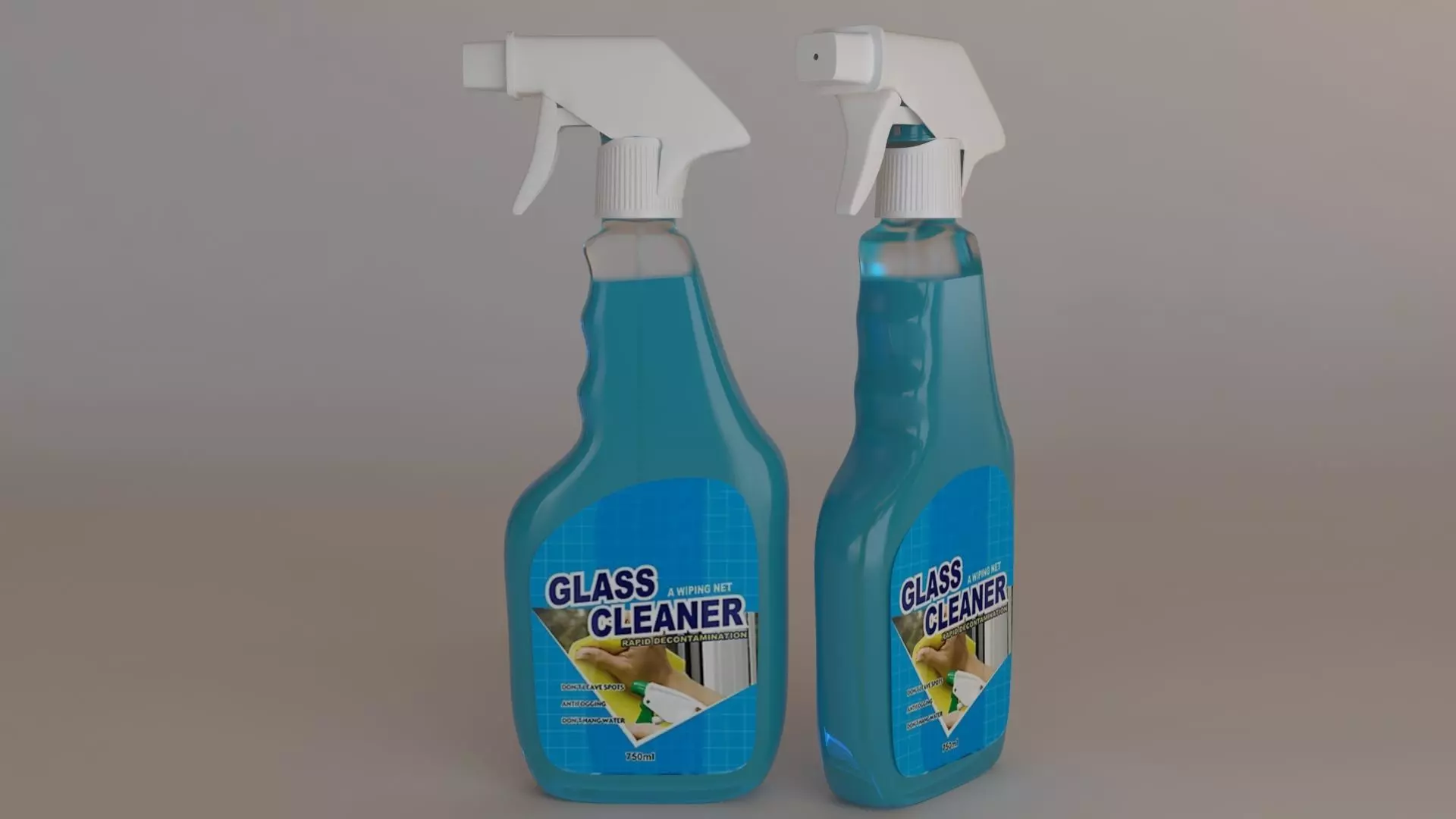 Cleaner Spray 3D model_0