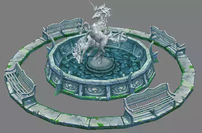 ame Model Arena - Boise - fountain dark elves  01