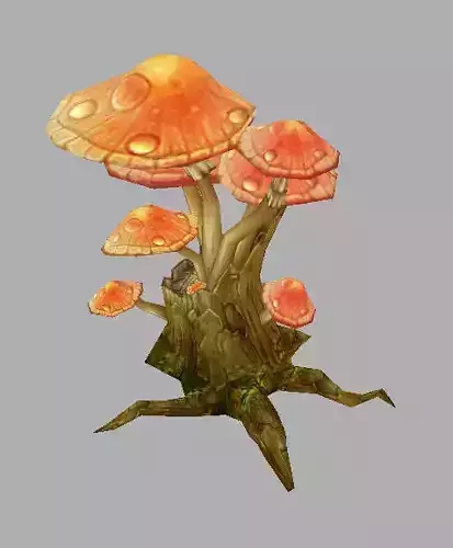 Game Model Arena - Boise - Mushroom Tree 01 01