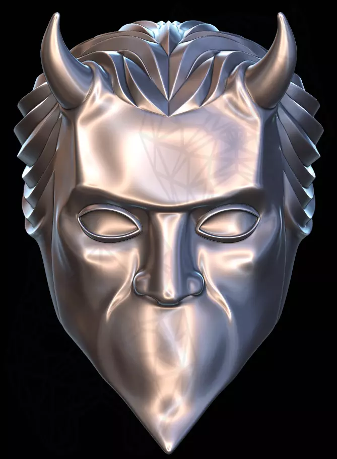 Nameless Ghoul Mask 3D print model