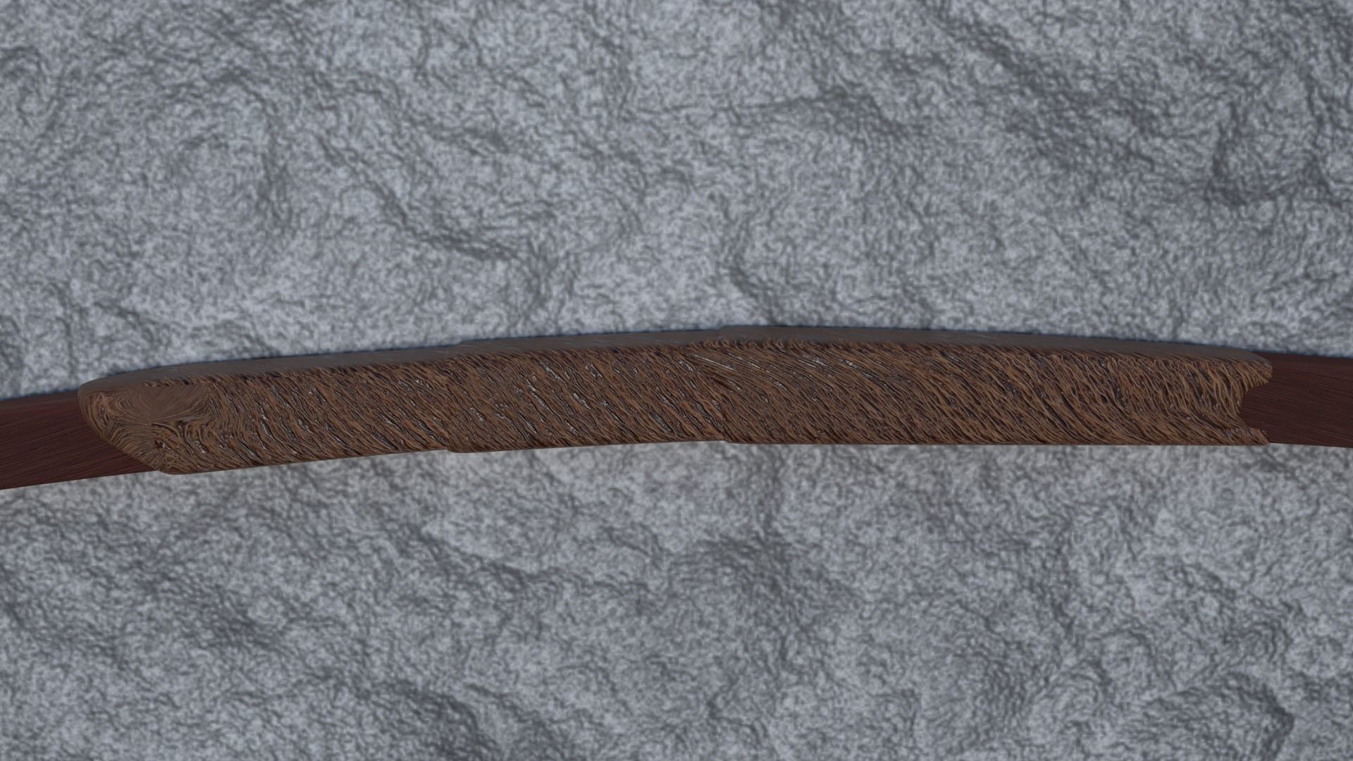 Otzi Bow 3D model_5