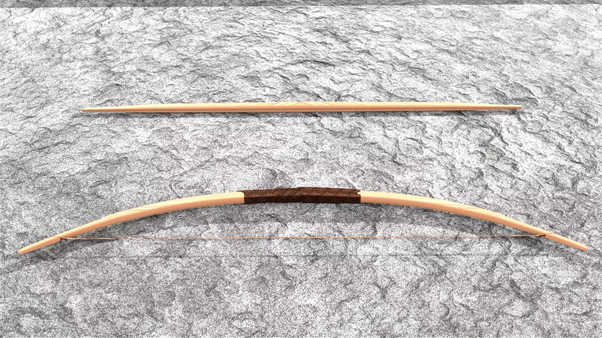 Otzi Bow 3D model_0