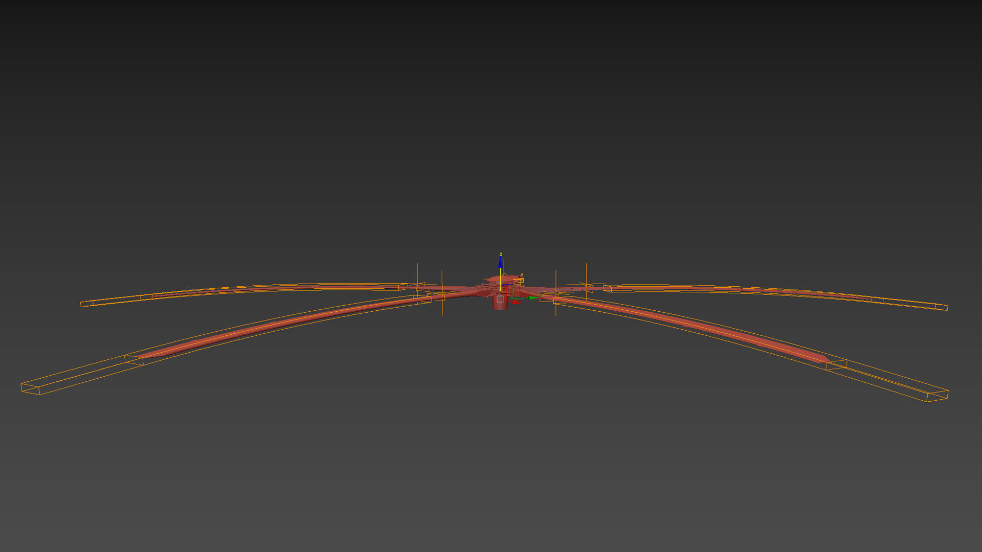 Main Rotor T 129 Atak Helicopter 3D model_10
