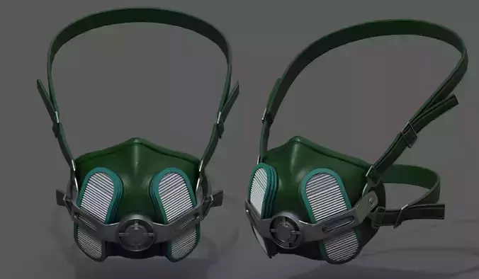 Gas mask protection futuristic technology fantasy human 
