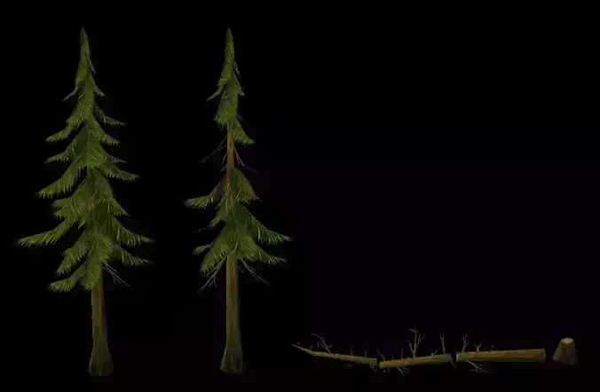 Game Model Arena - bucolic - Conifer 01 01