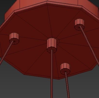 scandinavian lamps 3D model_2