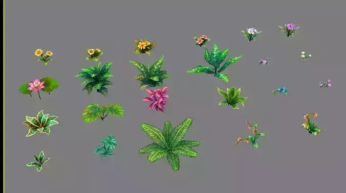 Game Model Arena - bush 02 01