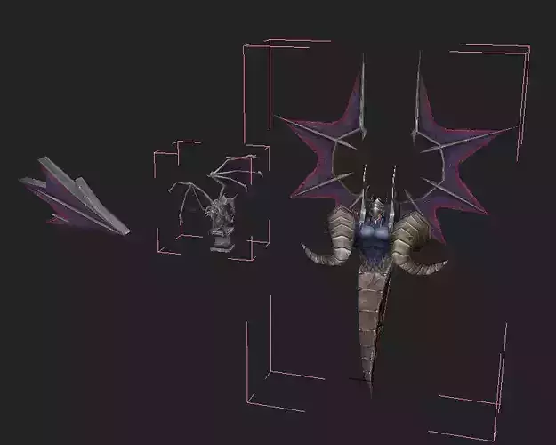 Game Model Arena - chains pendants 01