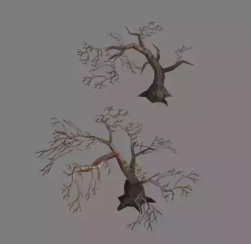 Game Model Arena - crooked tree 01 01