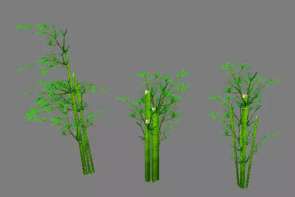 Game Model Arena - decorated tree 002 01 3D model_0