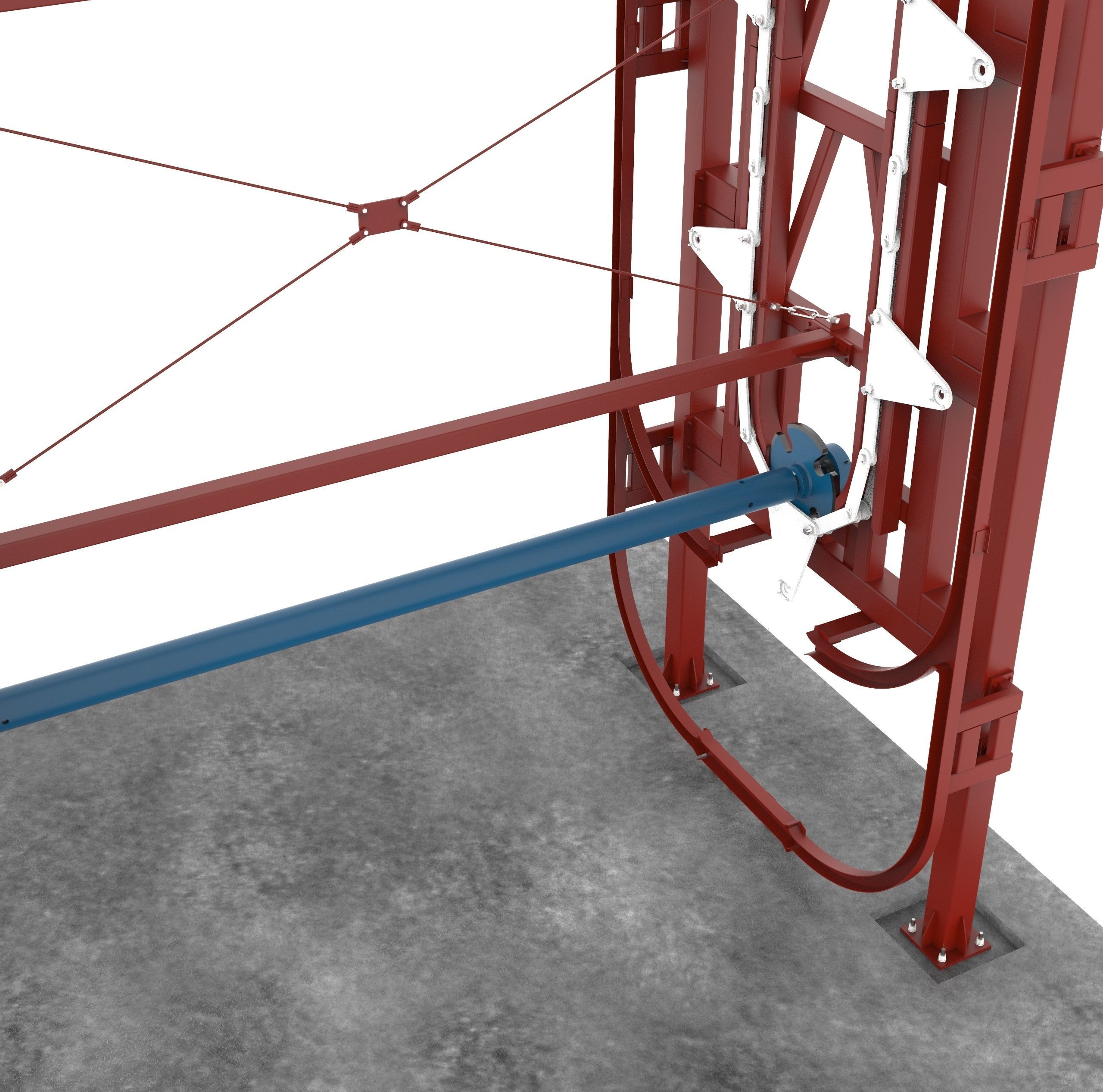 Rotary Parking System PCX-12D 3D model_6