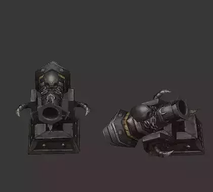 Game Model Arena - desert fort replica 01