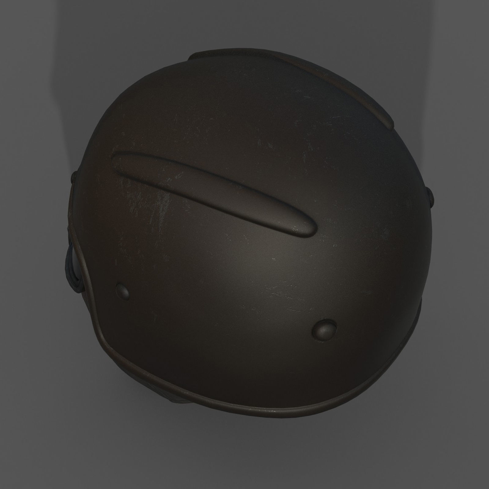 Helmet scifi military combat fantasy cyborg space armor  Low-poly 3D model_7