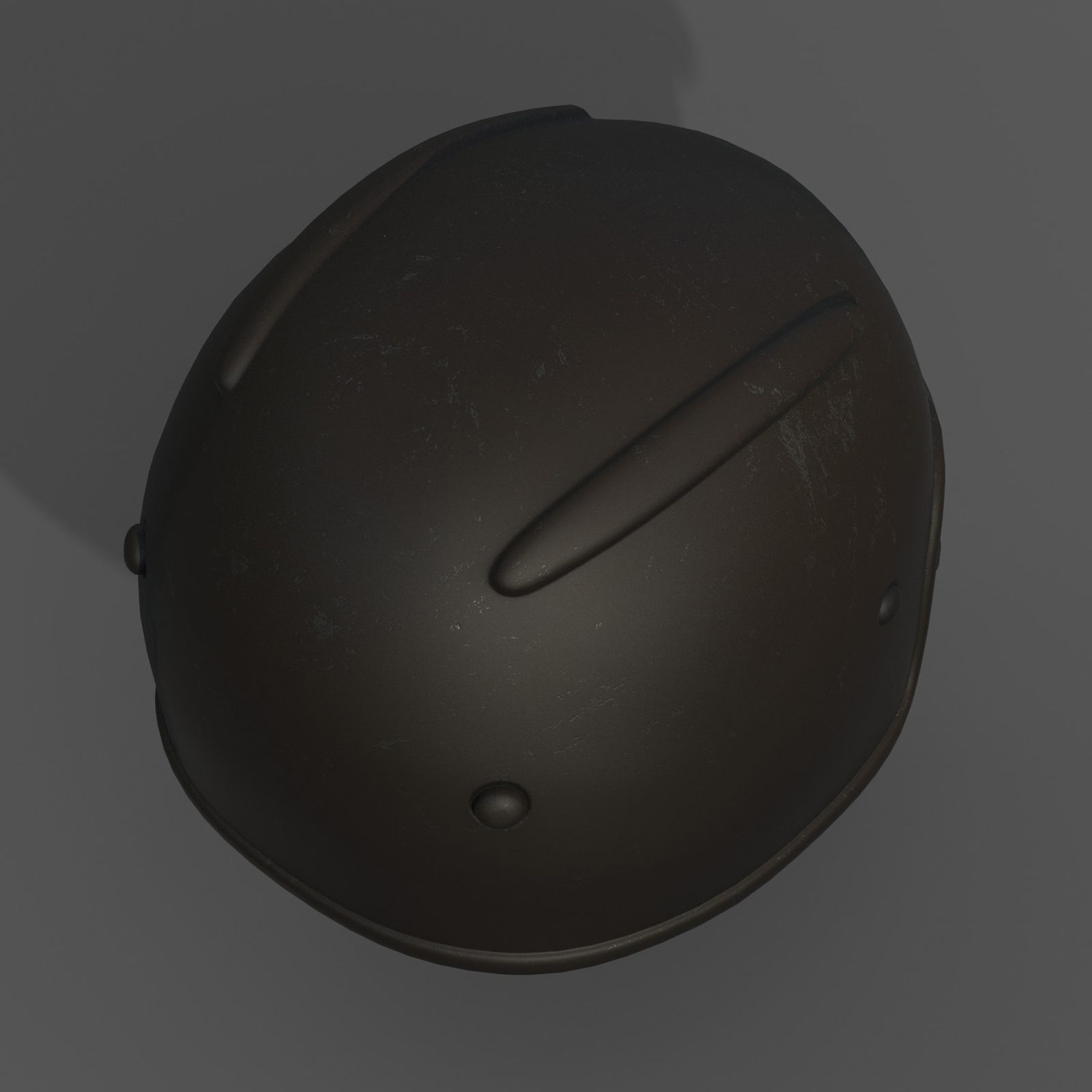 Helmet scifi military combat fantasy cyborg space armor  Low-poly 3D model_6