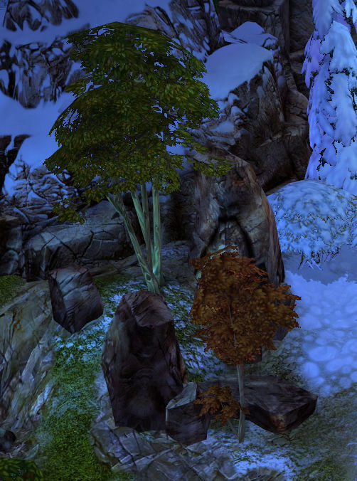 Game Model Arena - Forest 01 3D model_2