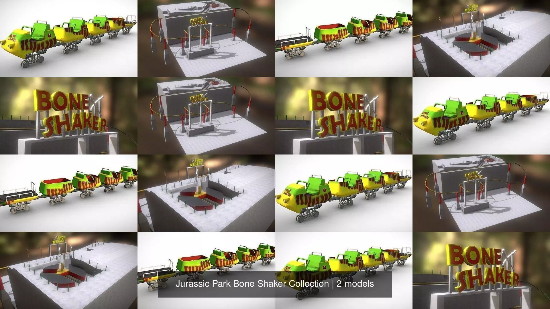 Jurassic Park Bone Shaker Collection _0