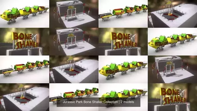 Jurassic Park Bone Shaker Collection