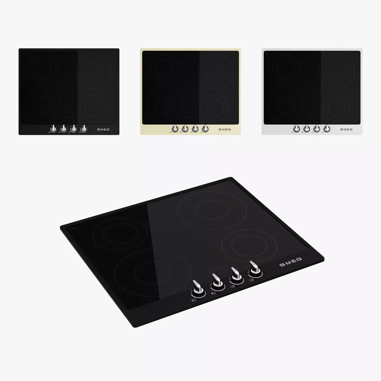 SMEG Induction Cooktops 3D model