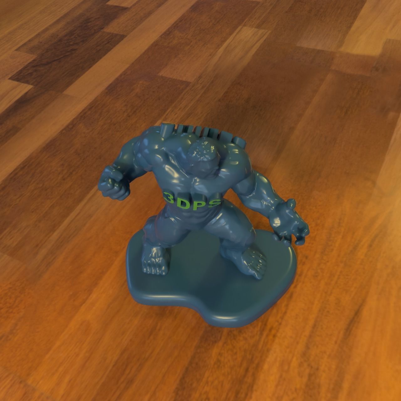 Genius 3DPS Hulk 3D print model_3