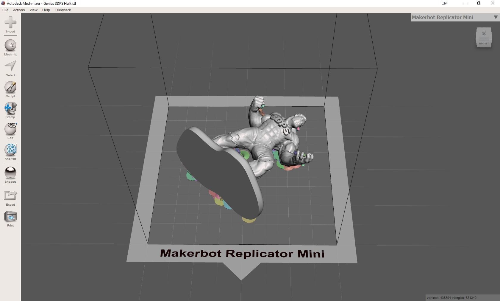 Genius 3DPS Hulk 3D print model_30