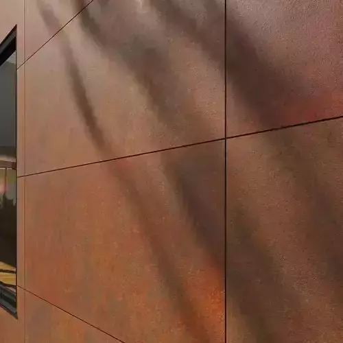Corten Weathered Steel 3D model