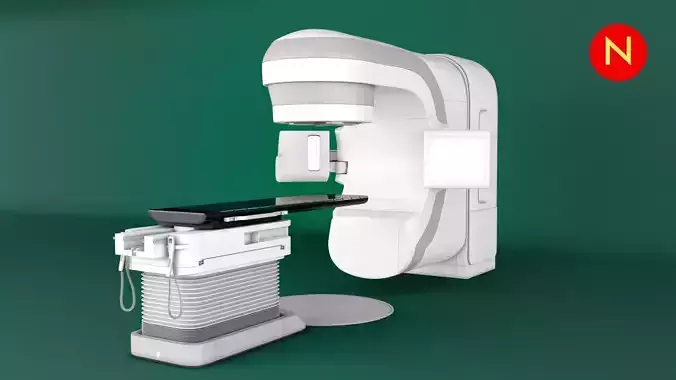 Varian TrueBeam Radiotherapy 3D model