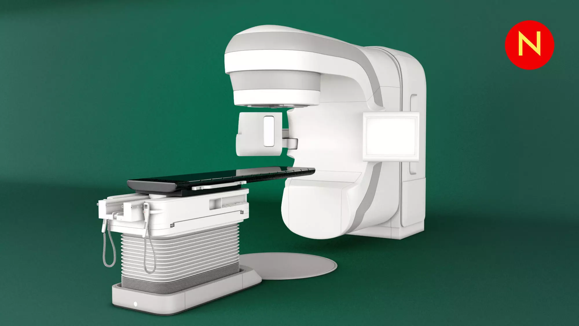 Varian TrueBeam Radiotherapy 3D model_0