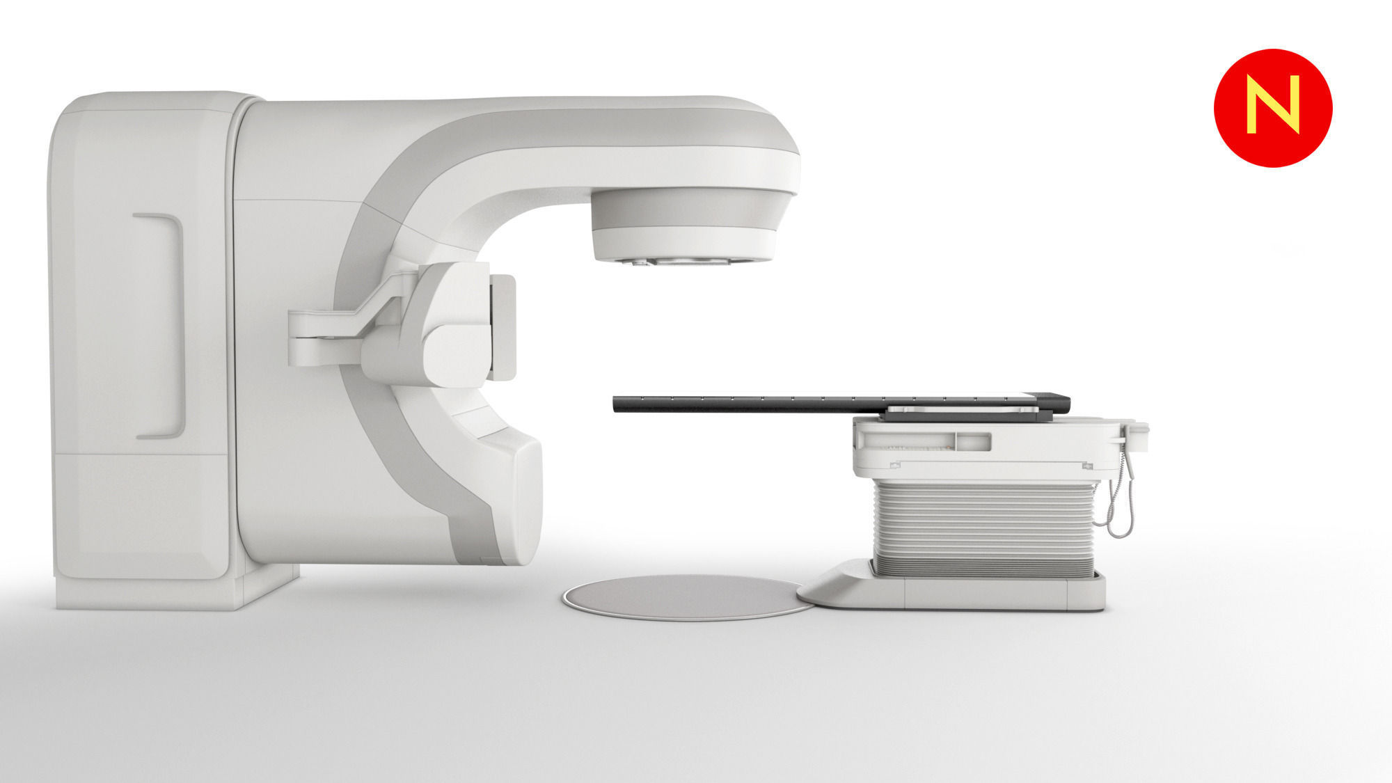 Varian TrueBeam Radiotherapy 3D model_4