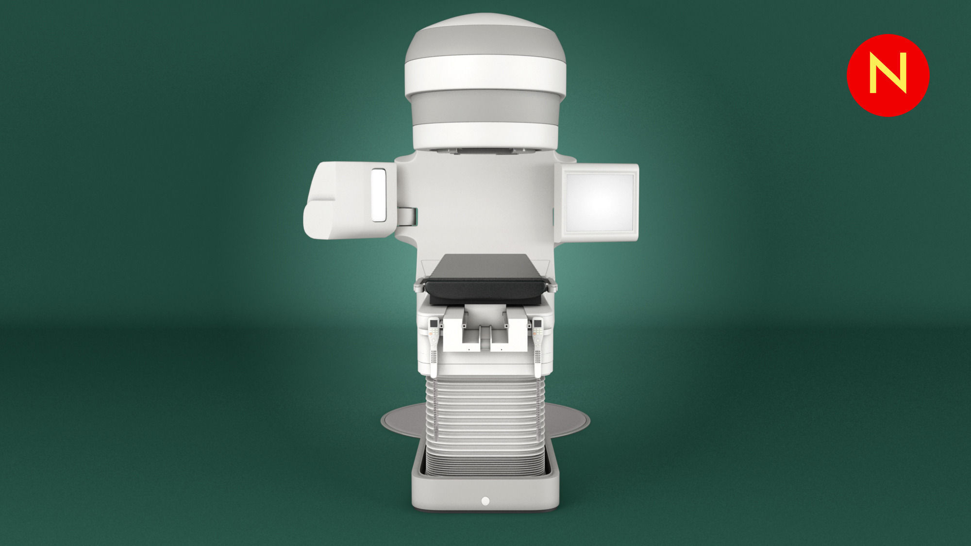 Varian TrueBeam Radiotherapy 3D model_2