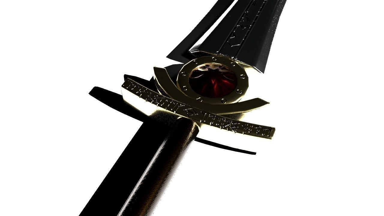 Welch Sword 3D model_1