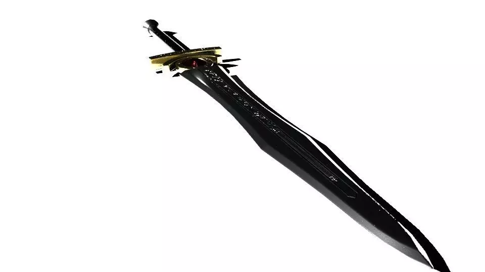 Welch Sword 3D model_0