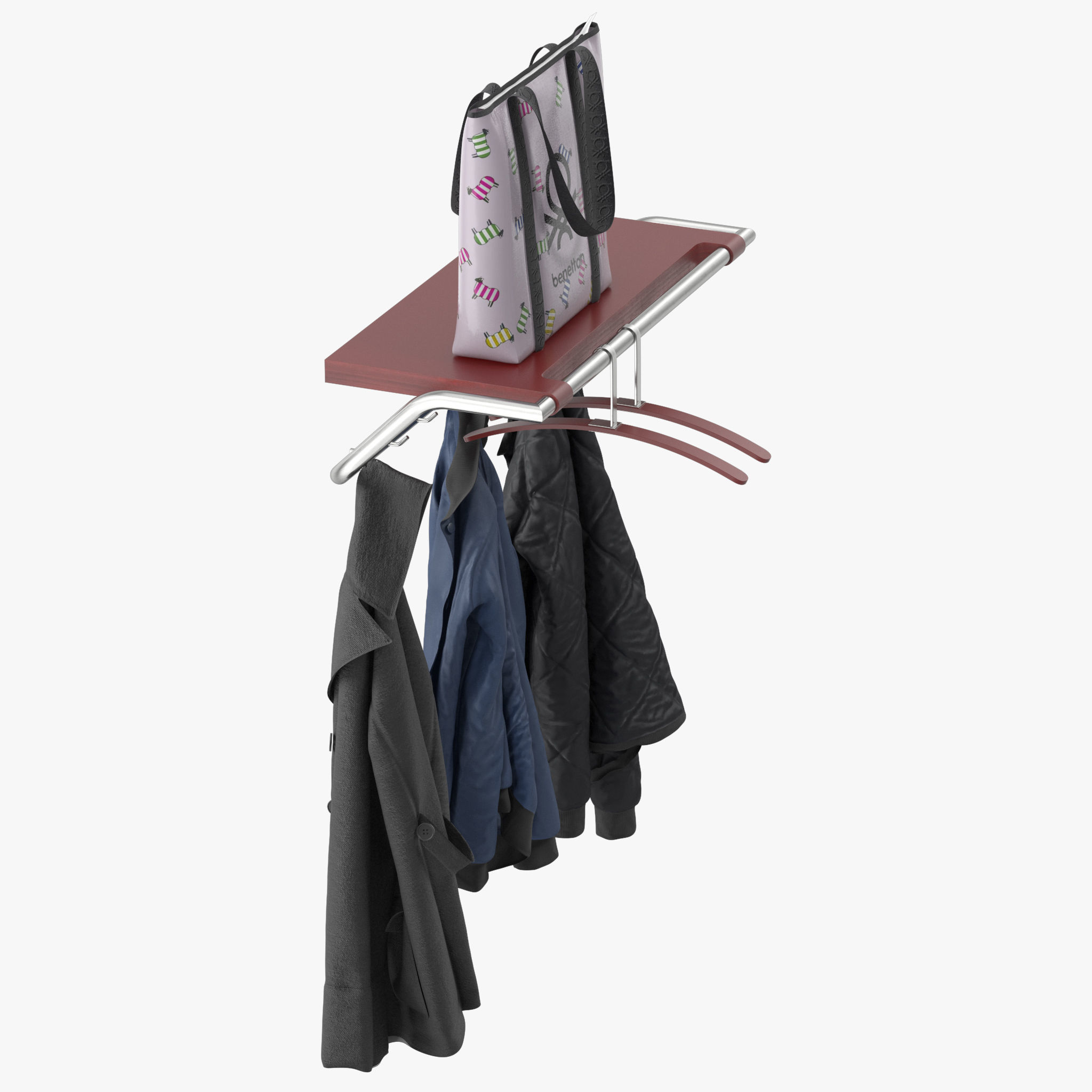 NEXT Coat rack By Inno 3D model_4
