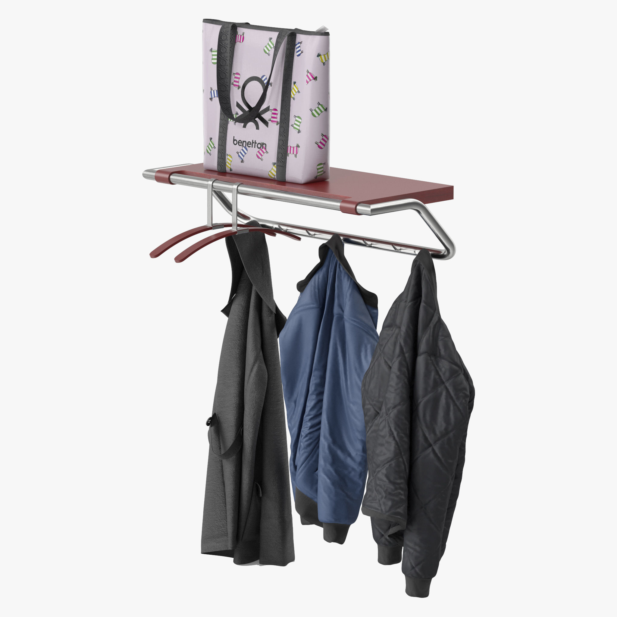 NEXT Coat rack By Inno 3D model_7