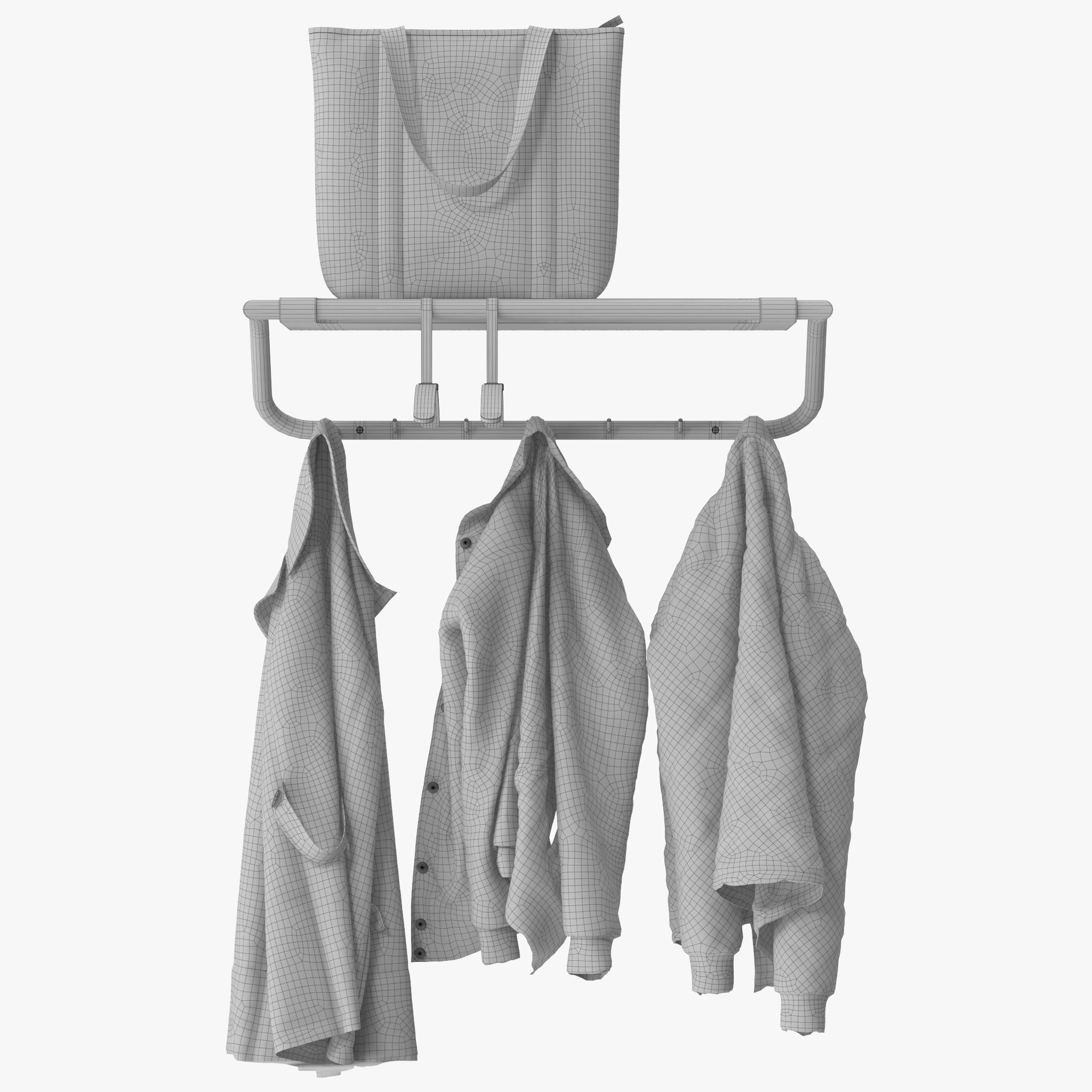 NEXT Coat rack By Inno 3D model_15