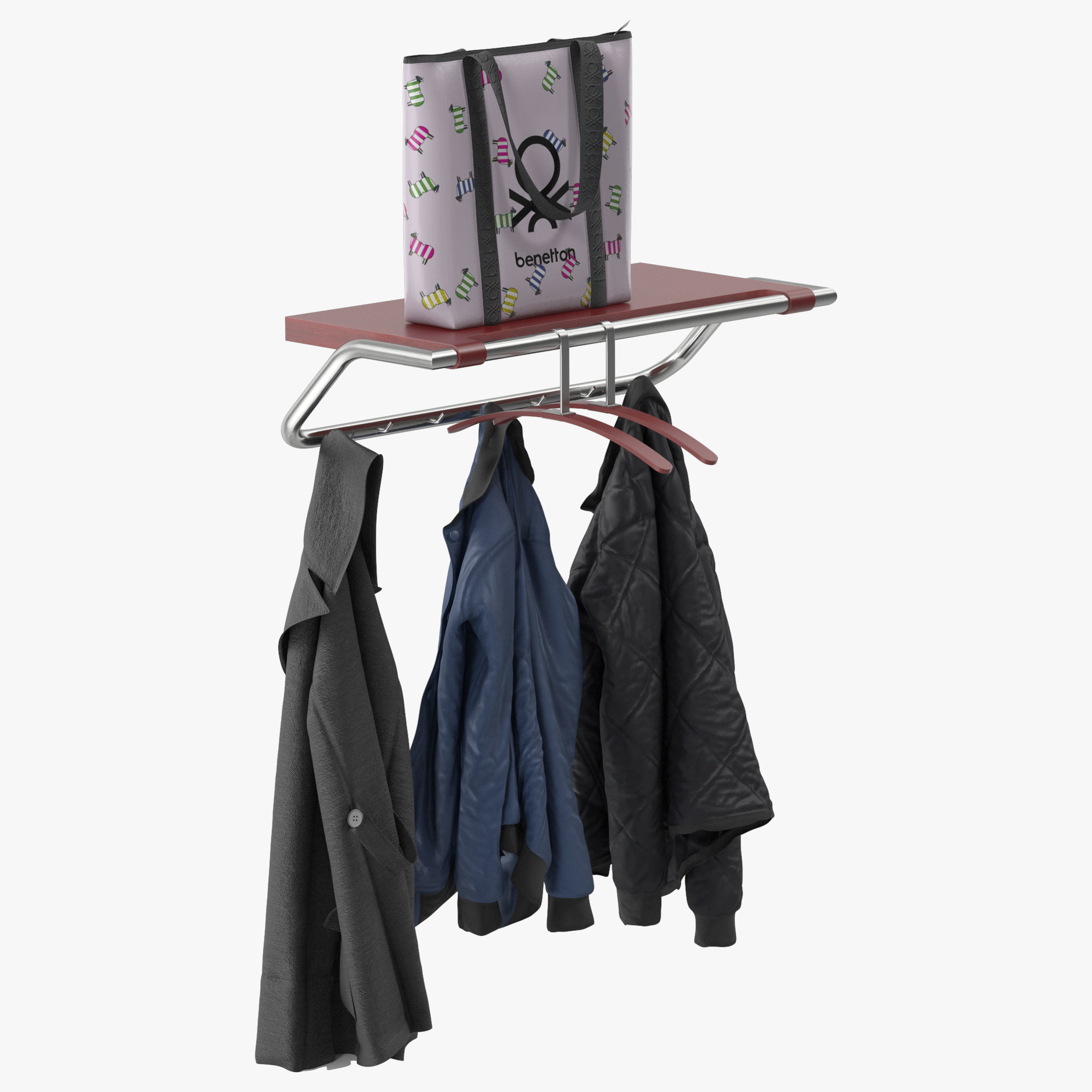 NEXT Coat rack By Inno 3D model_5
